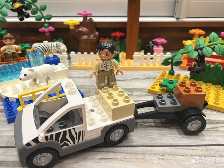 Lego duplo огромный зоопарк
