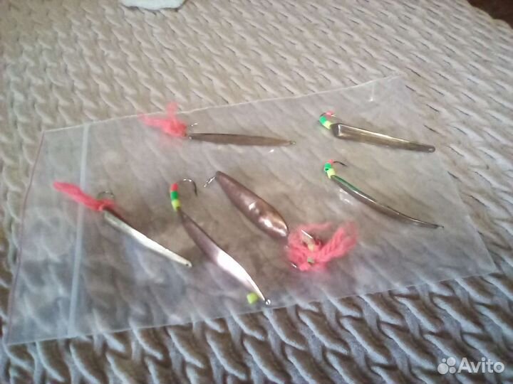 Блесны для рыбалки 6 штук