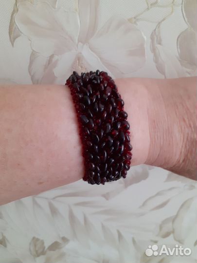 Браслет из граната