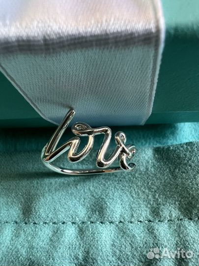 Кольцо Love Ring Tiffany & Co, оригинал, новое