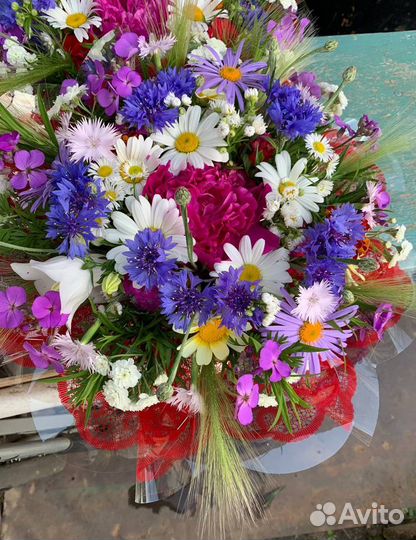 Букет из садовых цветов