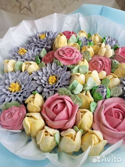 Зефирные букеты,зефир, конфеты