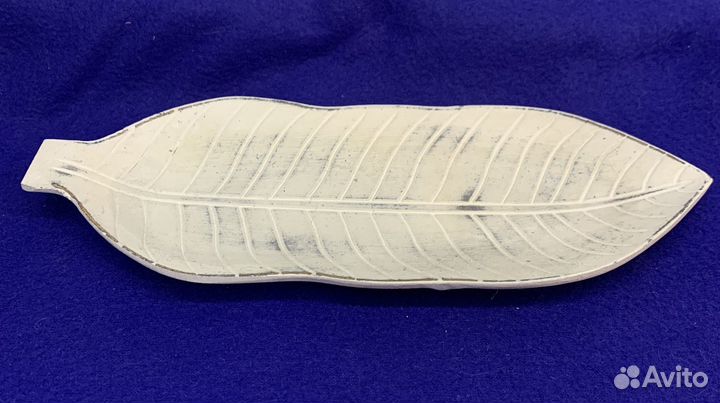 Подставка декоративная лист