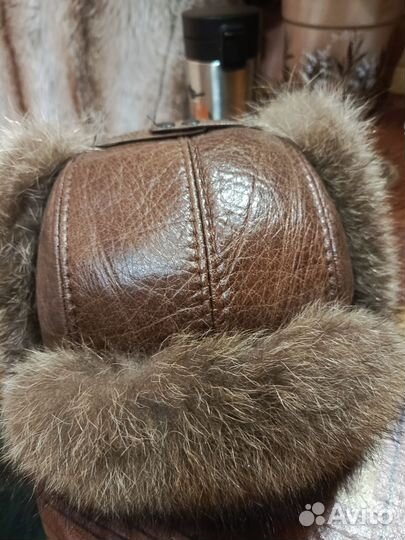 Мужская зимняя меховая шапка