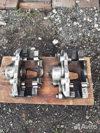 Тормозные суппорта передние на chevrolet lanos 1.5