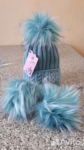 Шапка зимняя детская