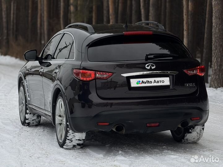 Infiniti FX50 5.0 AT, 2008, 250 000 км