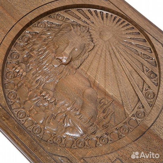 Нарды резные Звездный лев 62 х 64 см бук Армения 62634