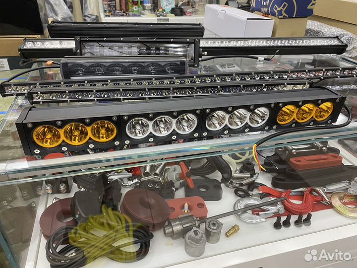 Балка светодиодная бело желтая, 2-режимная 460мм