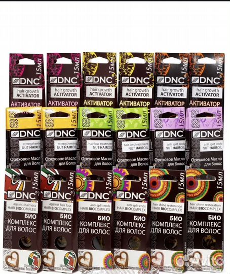 Курс масок для волос 18шт