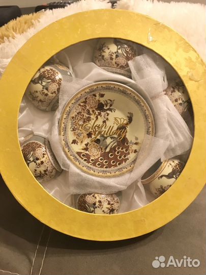 Сервиз кофейный новый на 6 персон