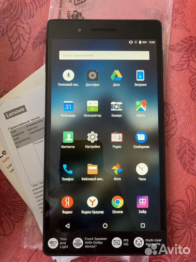 Планшет Lenovo Tab 4 7 TB-7504X