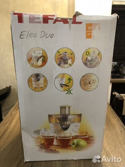 Соковыжималка tefal Elea dvo
