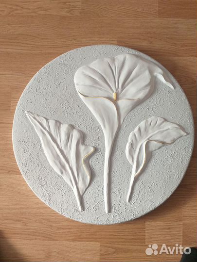 Интерьерная картина барельеф