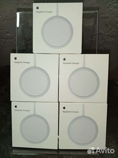 Беспроводная зарядка magsafe+блок