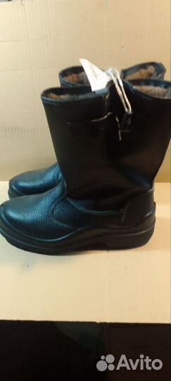 Сапоги мужские зимние керзовые