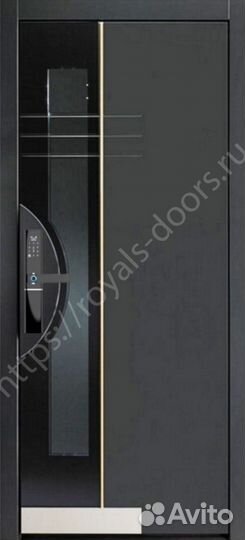 Входная металлическая дверь с терморазрывом