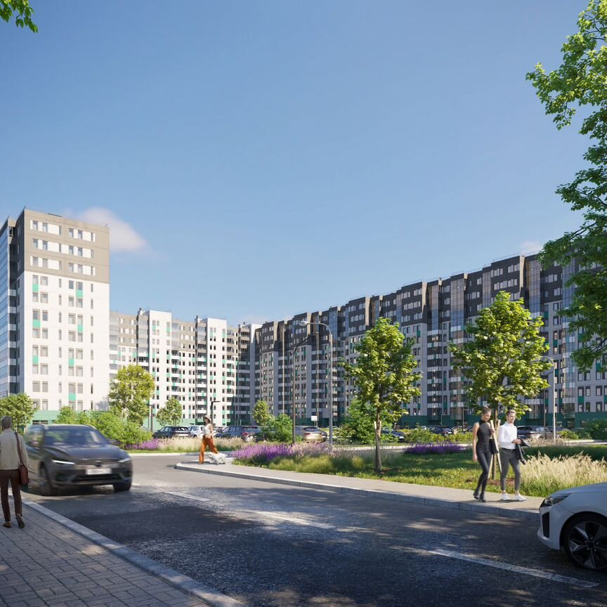 2-к. квартира, 57 м², 9/12 эт.