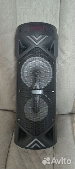 Блютуз колонка с караоке