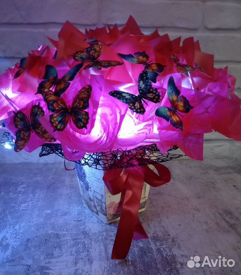 Светящийся букет