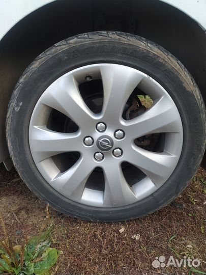 Колеса в сборе r17 летние