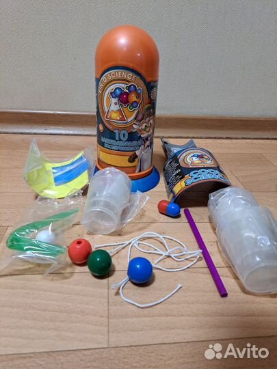 Детский игровой набор Профессор Эйн 10 эксперим-ов