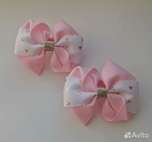 Банты для волос, резинки, заколки, повязки
