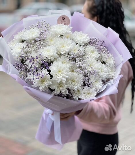 Букет из хризантем йошкар ола