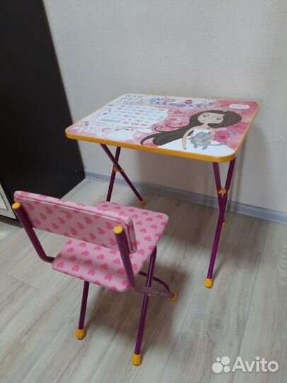 Детский стол и стул