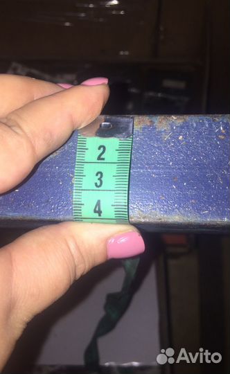 Стеллаж разборный металлический усиленный б/у