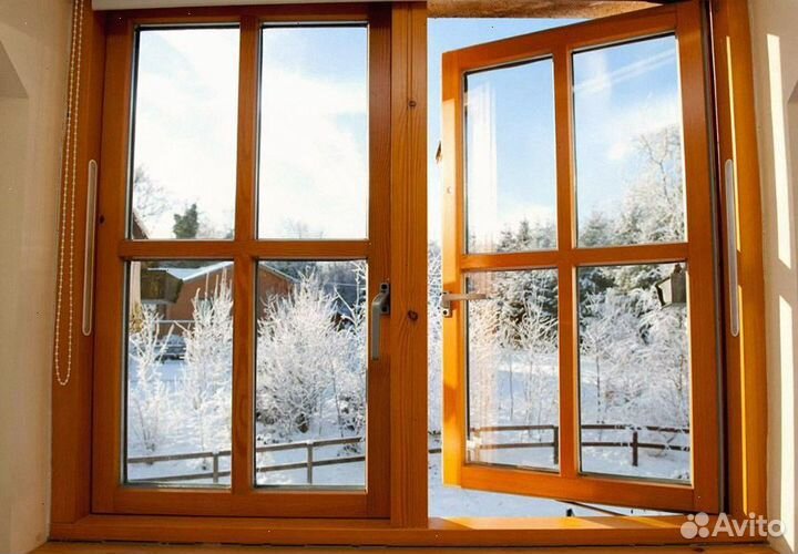 Деревянные окна от производителя