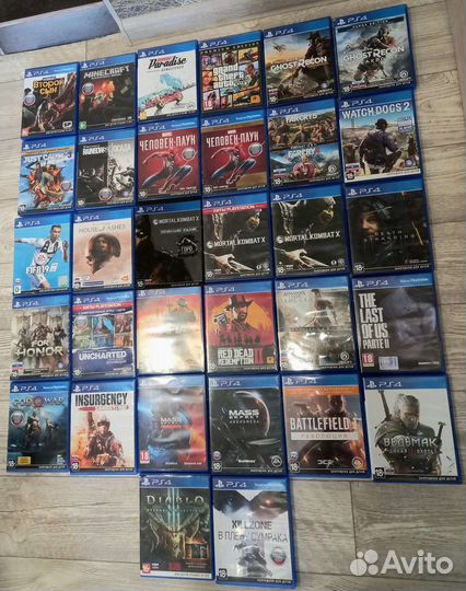 Диски ps4,пс3, пс4, хбокс