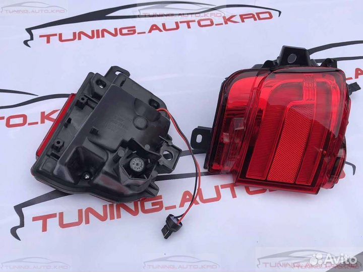 Катафоты в задний бампер Toyota LC 200 K6626