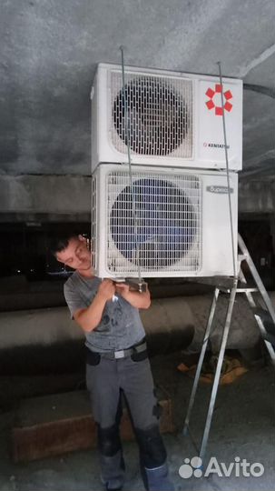 Установка кондиционеров, сплит-систем