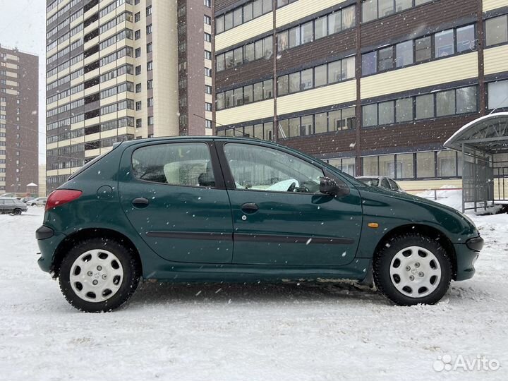 Peugeot 206 1.1 МТ, 1999, 174 800 км