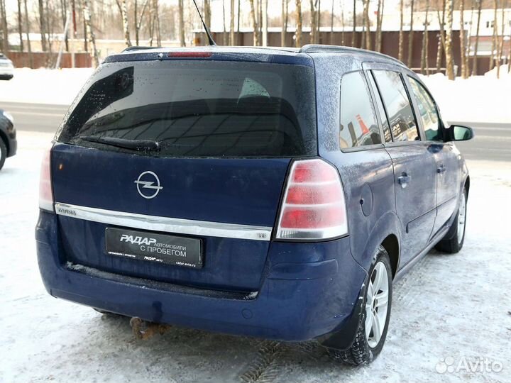 Opel Zafira 1.8 МТ, 2007, 242 600 км