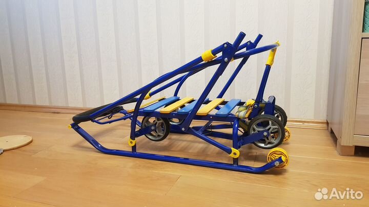 Санки Nika Nikki 3 N3, синий