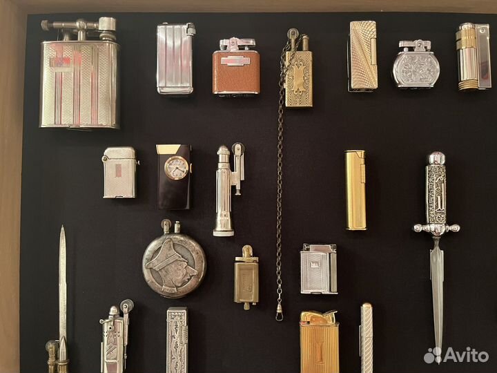 Коллекция винтажных зажигалок