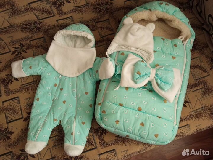 Конверт на выписку зимний