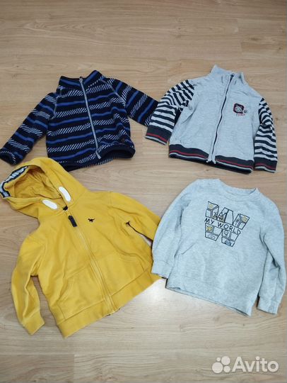 Детские вещи пакетом мальчика на возраст 1-2,5 г
