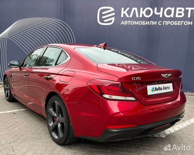 Genesis G70 2.0 AT, 2018, 128 348 км