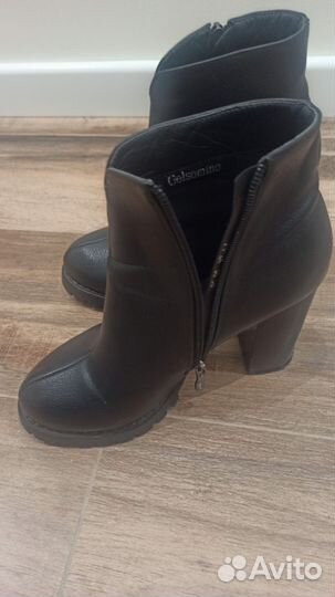 Ботильоны женские 38 размер натуральная кожа