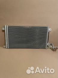 Радиатор кондиционера на модели Skoda