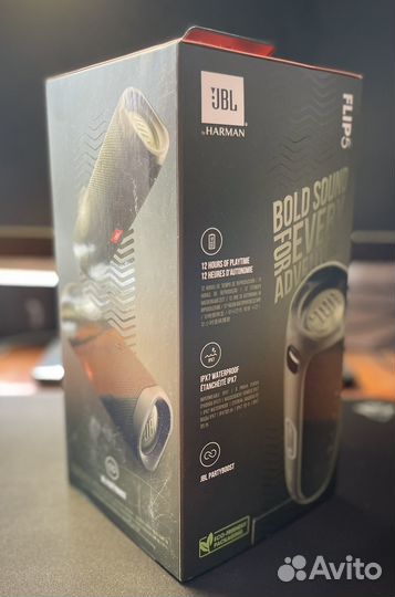 Портативная колонка Jbl Flip 5 оригинал зеленый