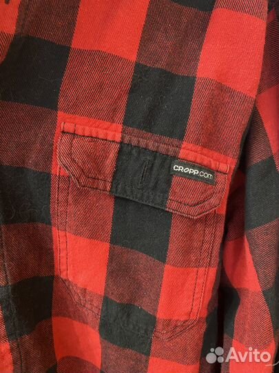 Рубашка cropp xl в клетку