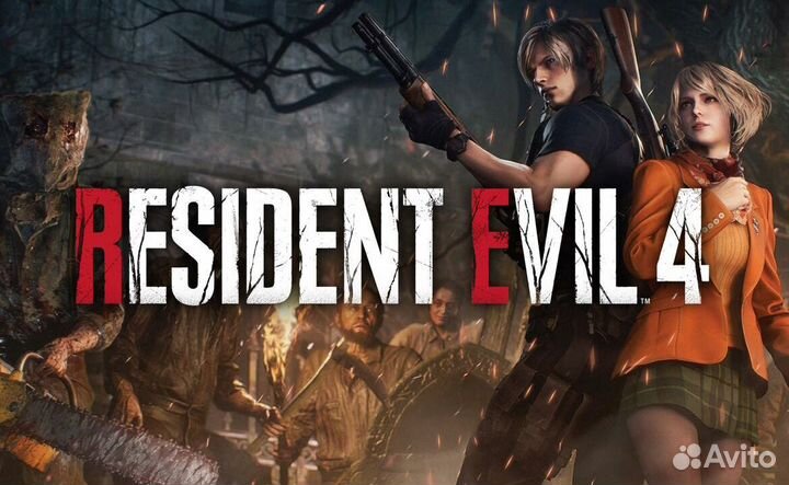Resident evil 4 remake PS4 & PS5 ру озвучка