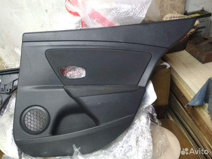 Задние карты дверей рено флюенс