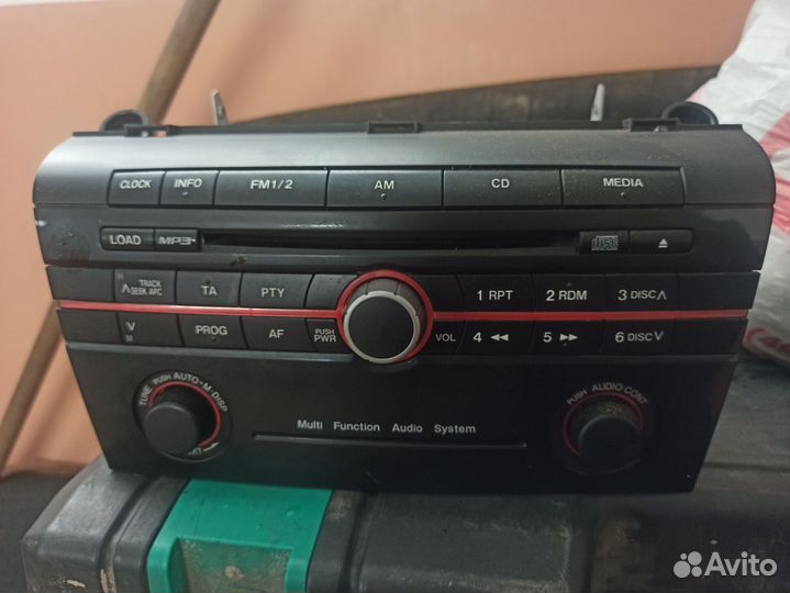 Магнитола mazda 3 bk