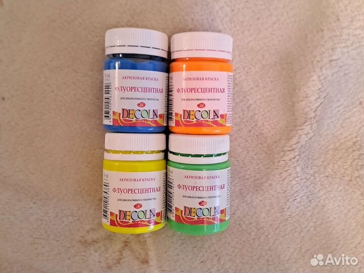 Акриловые краски художественные