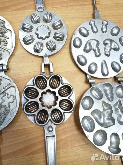 Форма для выпечки печенья и орешницы СССР